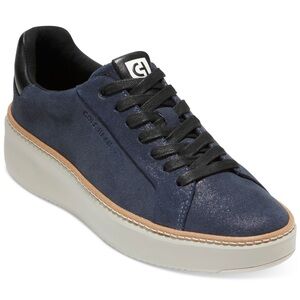 Cole Haan Women’s Navy Top Spin Sneakers 7